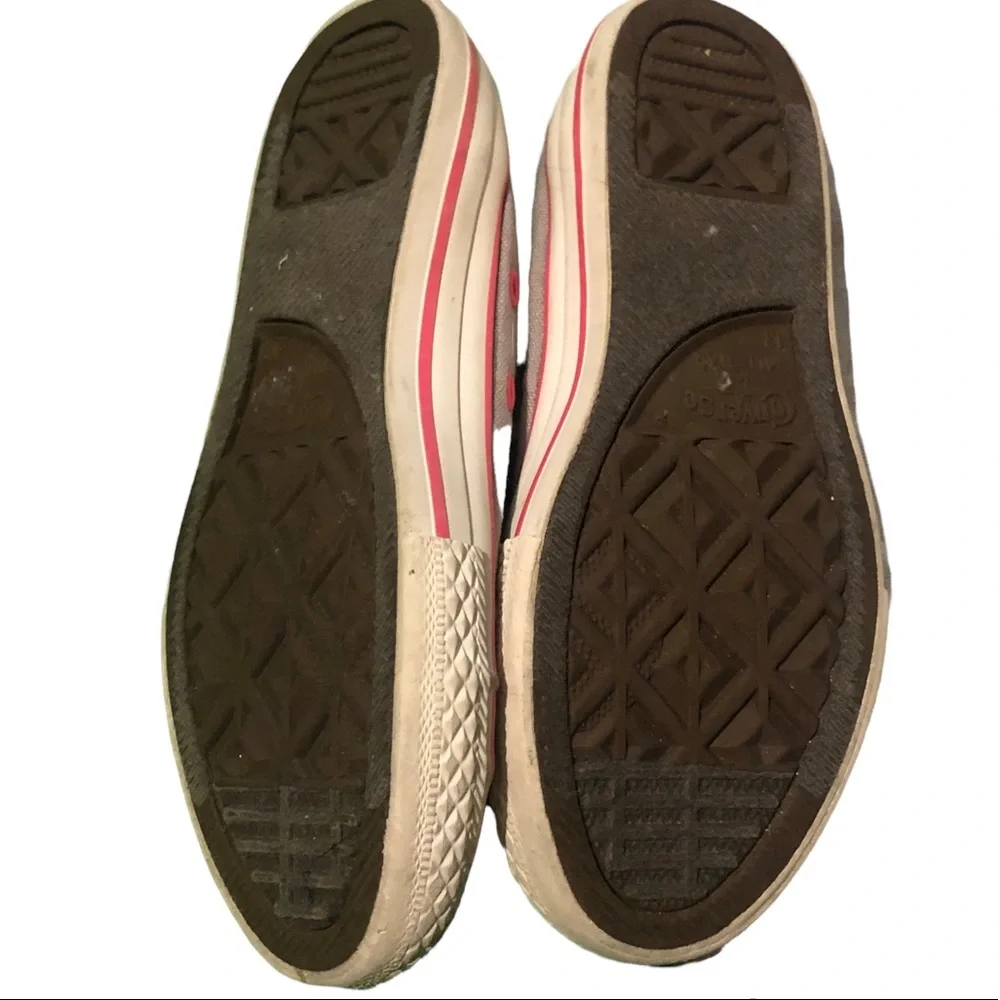 Like new size 13 Juniors All Star Double tongue converse